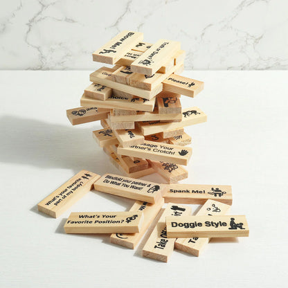 Pull Out Game | Naughty Jenga