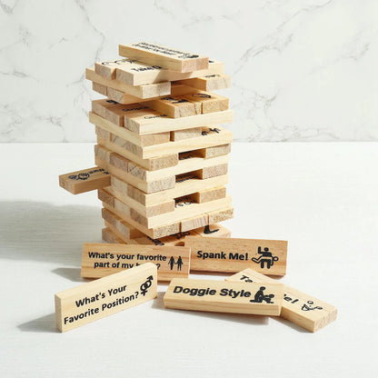 Pull Out Game | Naughty Jenga